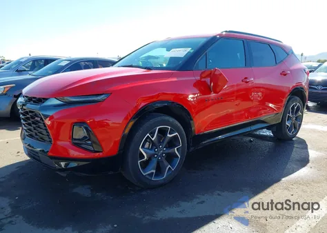 2019 Chevrolet Blazer Rs из США, поврежденный, VIN 3GNKBJRS6KS689820